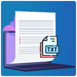 سورس تبدیل متن به فایل txt