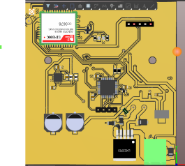 پروژه پی سی بی ردیاب ماشین در التیوم